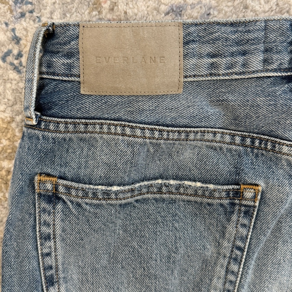 Everlane Women’s Straight Jeans in Light Blue - Picture 3 of 5